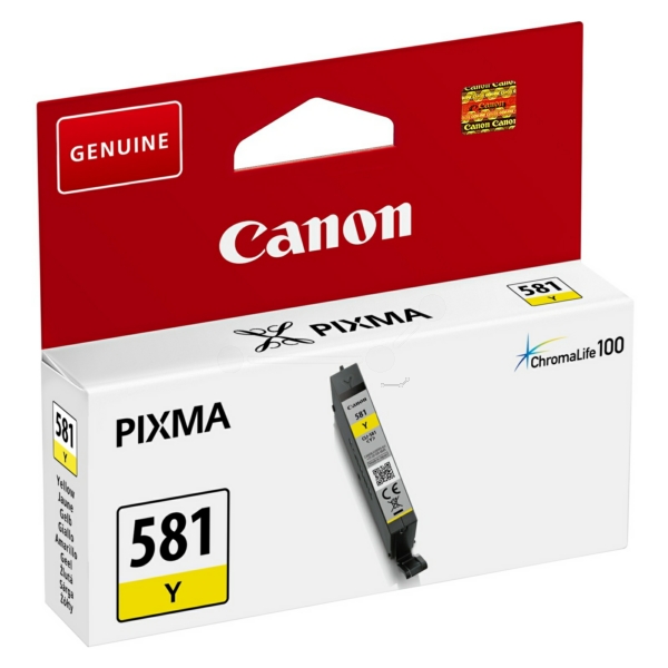 Canon 2105 C 001 CLI-581 Y Tinte Yellow
