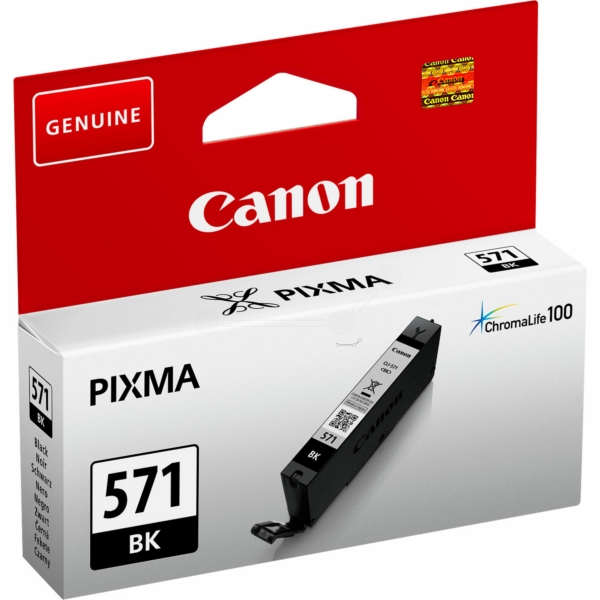 Canon 0385 C 001 CLI-571 BK Tinte Black
