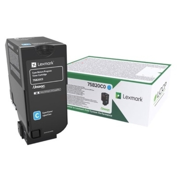 Lexmark 75B20C0 Toner Cyan