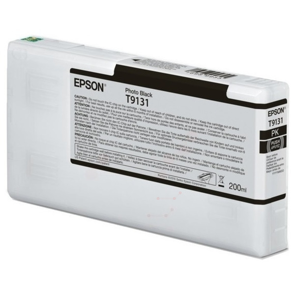 Epson C 13 T 913100 T9131 Tinte Photo Black
