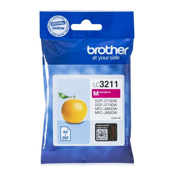 Brother LC-3211 M Tinte Magenta