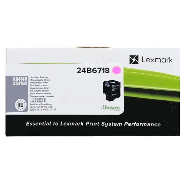 Lexmark 24 B 6718 Toner Magenta