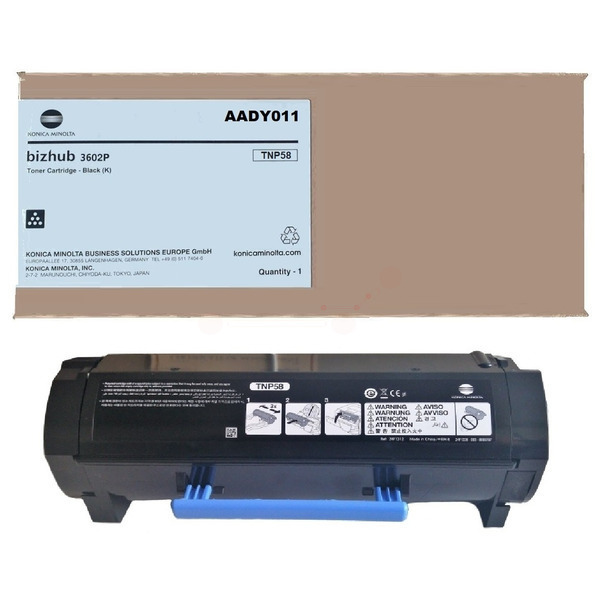 Konica Minolta AADY011 TNP-58 Toner Black