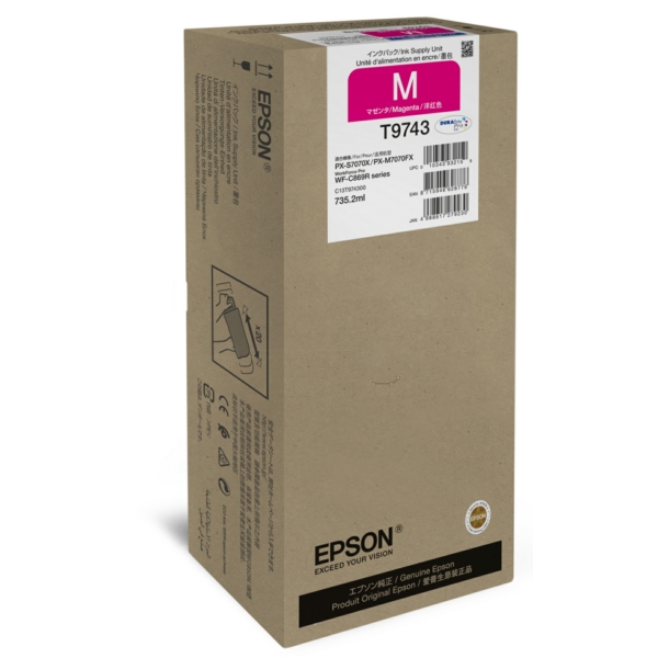 Epson C 13 T 97430N T9743 Tinte Magenta