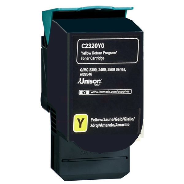 Lexmark C240X40 Toner Yellow