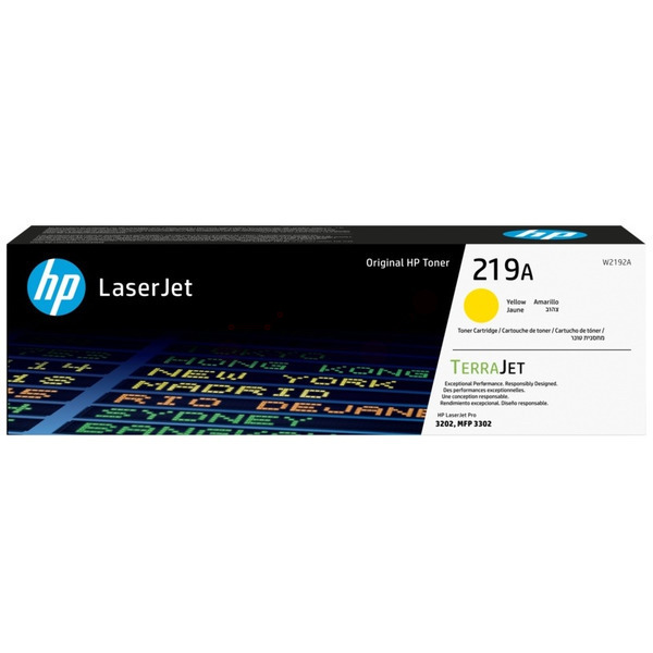 HP W 2192 A 219A Toner Yellow