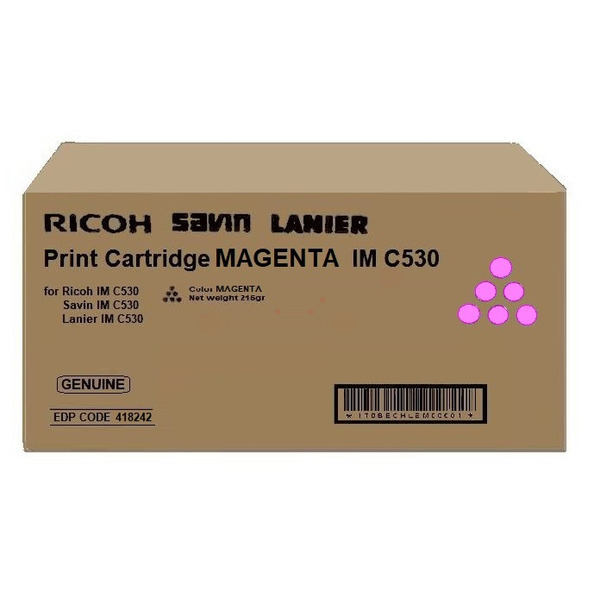 Ricoh 418242 IM C530 Toner Magenta