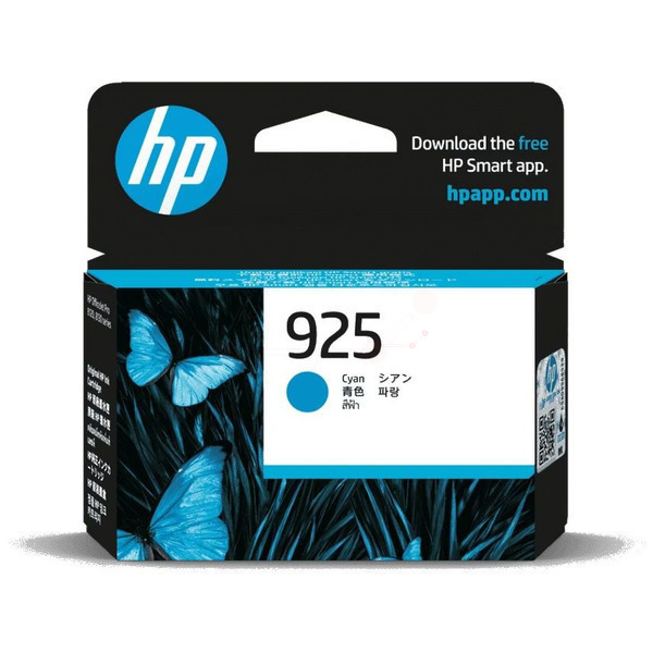 HP 4K0V6PE 925 Tinte Cyan
