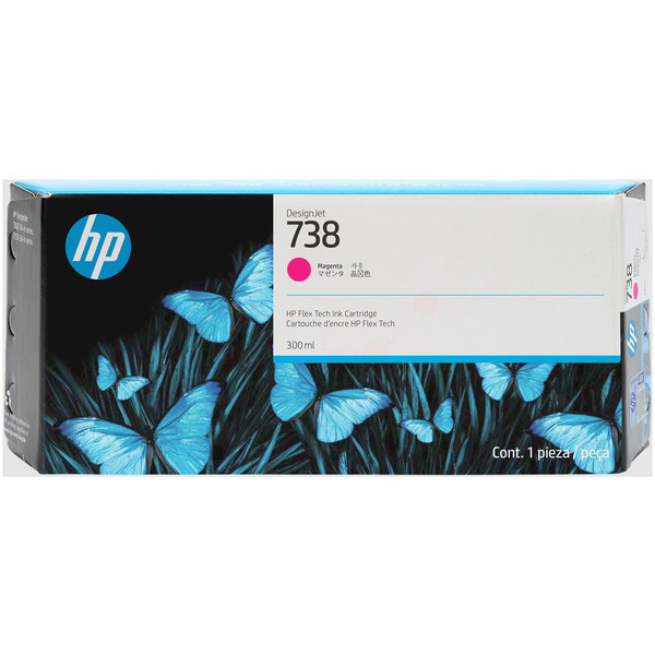 HP 676M7A 738 Tinte Magenta