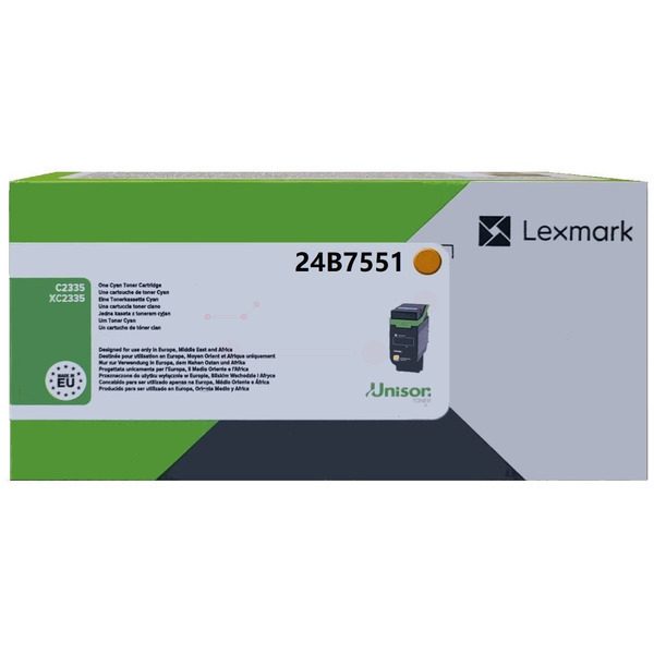 Lexmark 24 B 7551 Toner Yellow