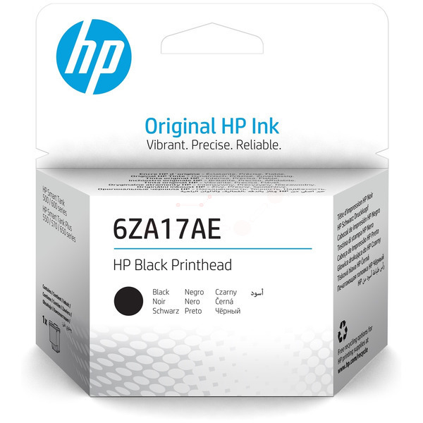 HP 6ZA17AE Druckkopf Black