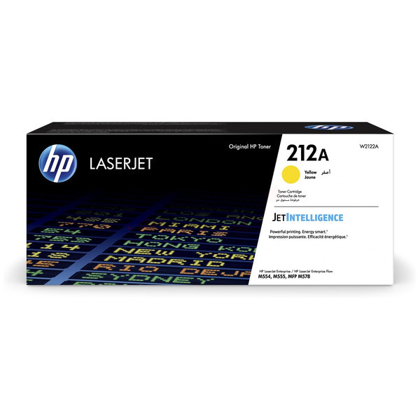 HP W 2122 A 212A Toner Yellow