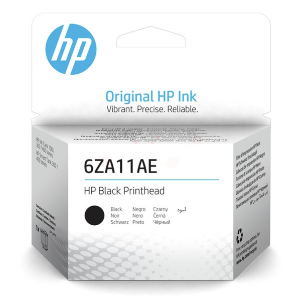 HP 6ZA11AE Druckkopf Black