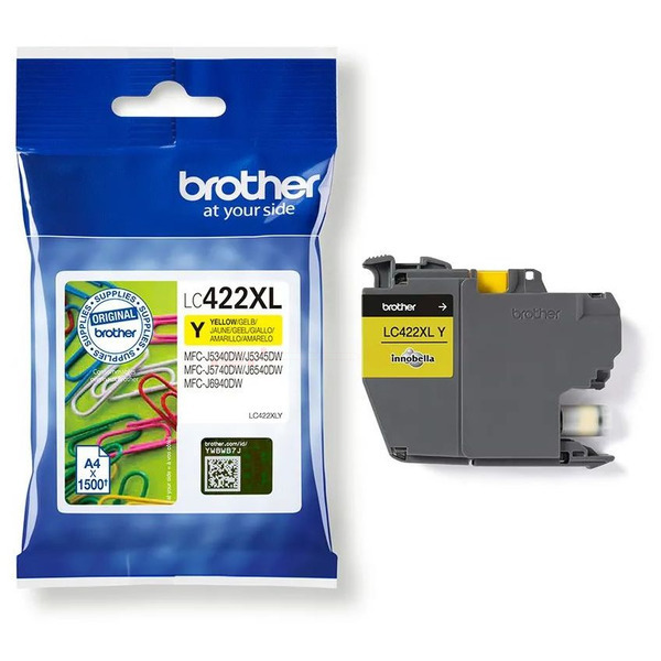 Brother LC-422 XL Y Tinte Yellow
