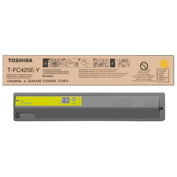 Toshiba 6AJ00000238 T-FC 425 EY Toner Yellow