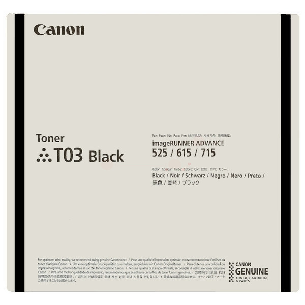 Canon 2725 C 001 T03 Toner Black