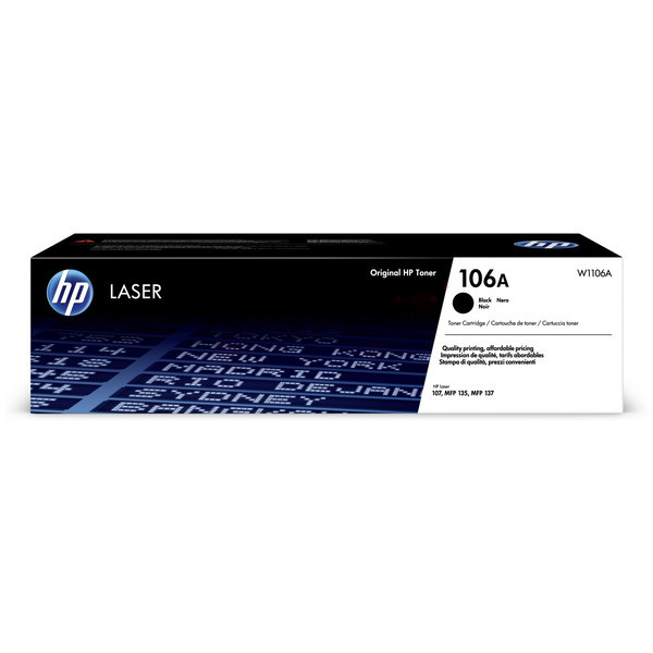 HP W 1106 A 106A Toner Black