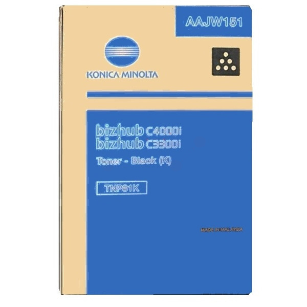 Konica Minolta AAJW151 TNP-81 K Toner Black