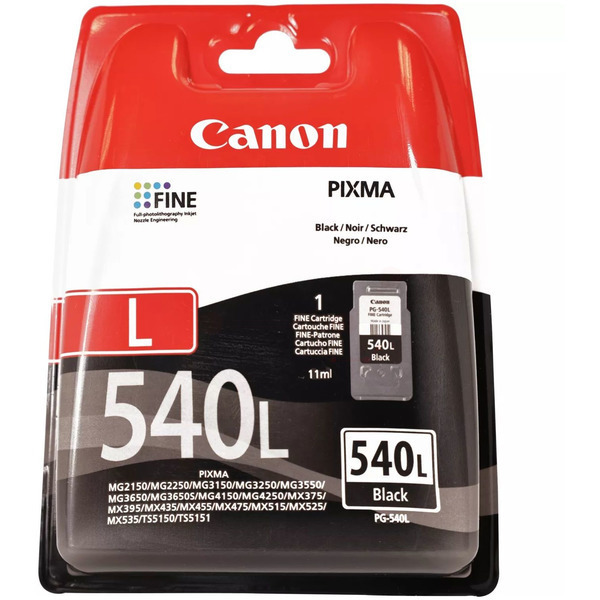 Canon 5224 B 001 PG-540 L Tinte Black