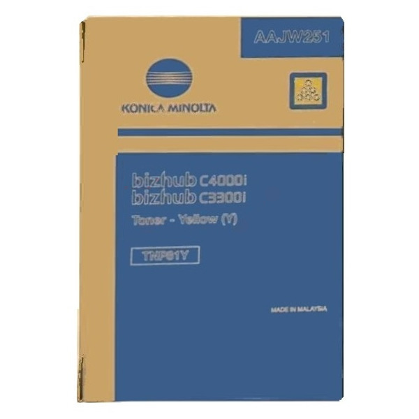 Konica Minolta AAJW251 TNP-81 Y Toner Yellow