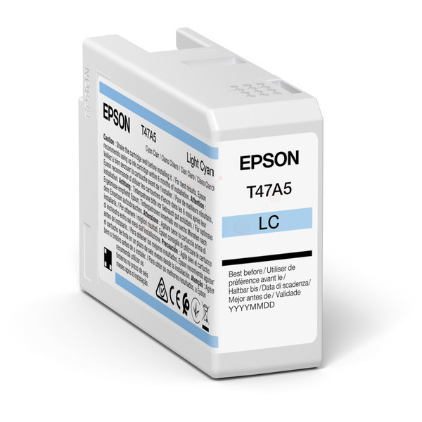 Epson C 13 T 47A500 T47A5 Tinte Photo Cyan