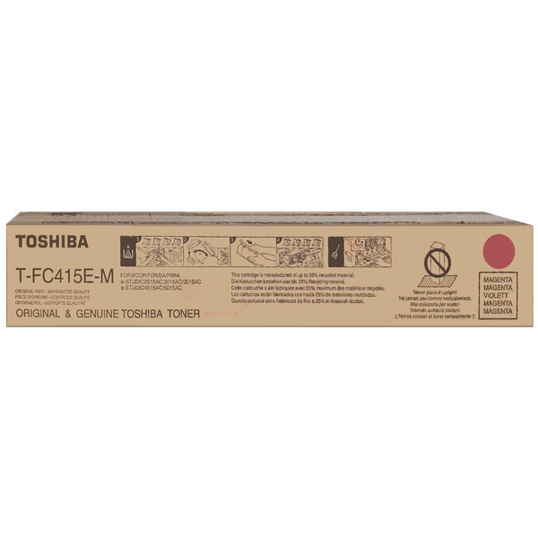 Toshiba 6AJ00000178 T-FC 415 EM Toner Magenta