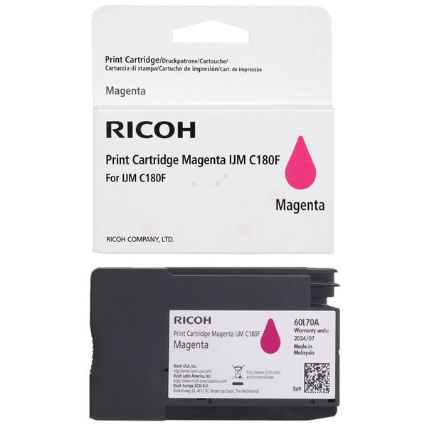 Ricoh 408519 Tinte Magenta