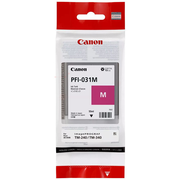 Canon 6265 C 001 PFI-031 M Tinte Magenta