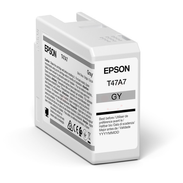 Epson C 13 T 47A700 T47A7 Tinte Gray