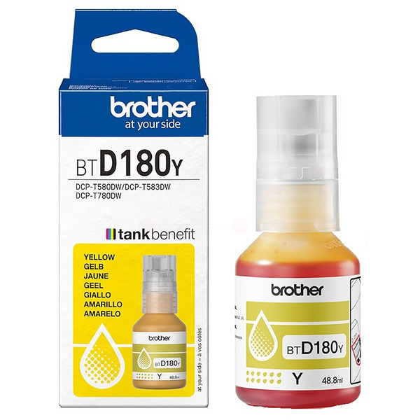 Brother BT-D 180 Y Tinte Yellow
