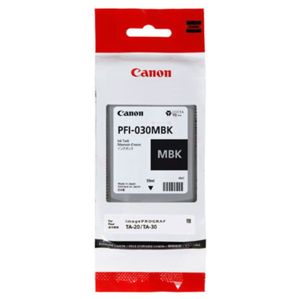 Canon 3488 C 001 PFI-030 MBK Tinte Matte Black