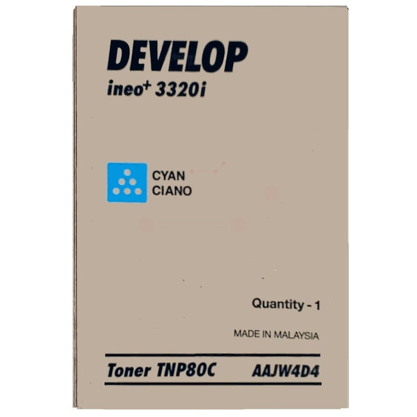 Develop AAJW4D4 TNP-80 C Toner Cyan