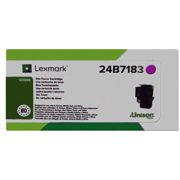 Lexmark 24 B 7183 Toner Magenta