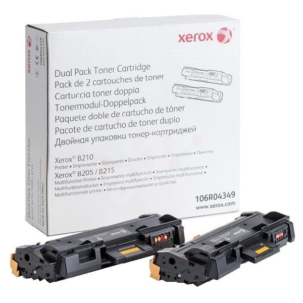 Xerox 106 R 04349 Toner Black VE 2