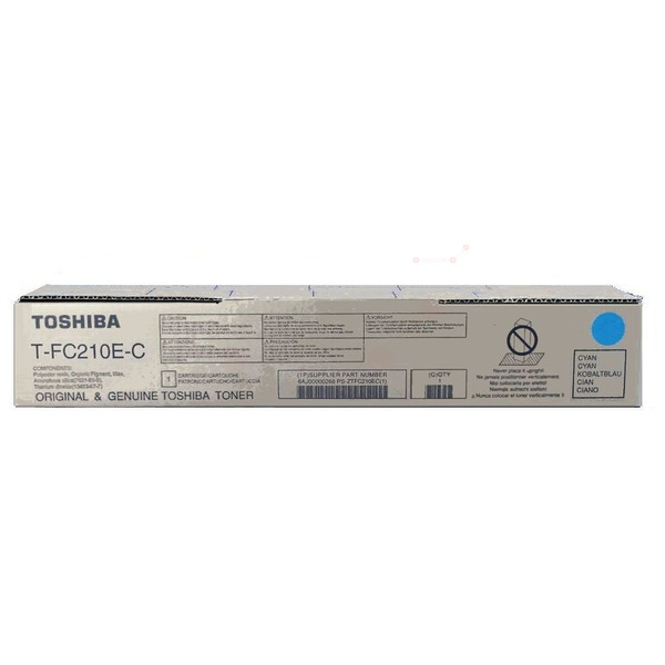 Toshiba 6AJ00000268 T-FC 210 EC Toner Cyan