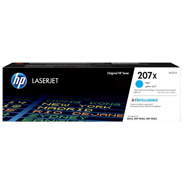HP W 2211 X 207X Toner Cyan