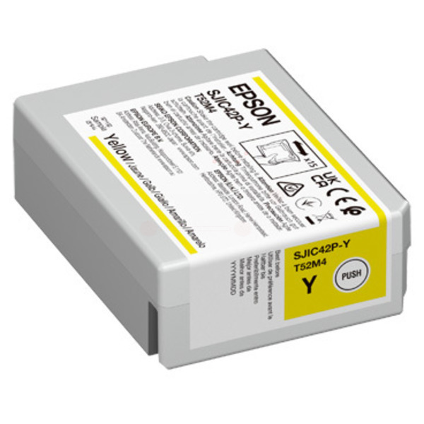 Epson C 13 T 52M440 SJIC-42-P-Y Tinte Yellow