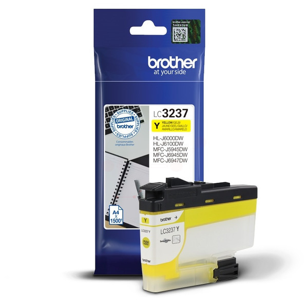 Brother LC-3237 Y Tinte Yellow