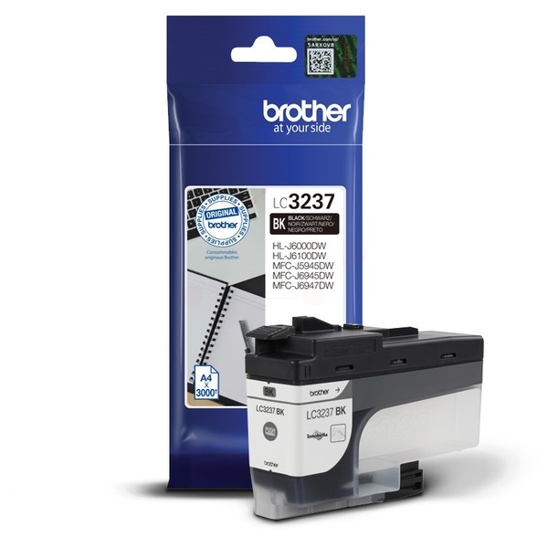 Brother LC-3237 BK Tinte Black
