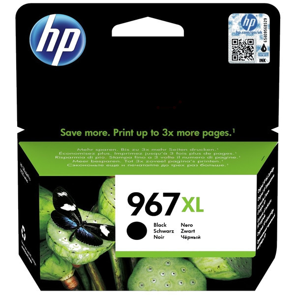 HP 3JA31AE 967XL Tinte Black