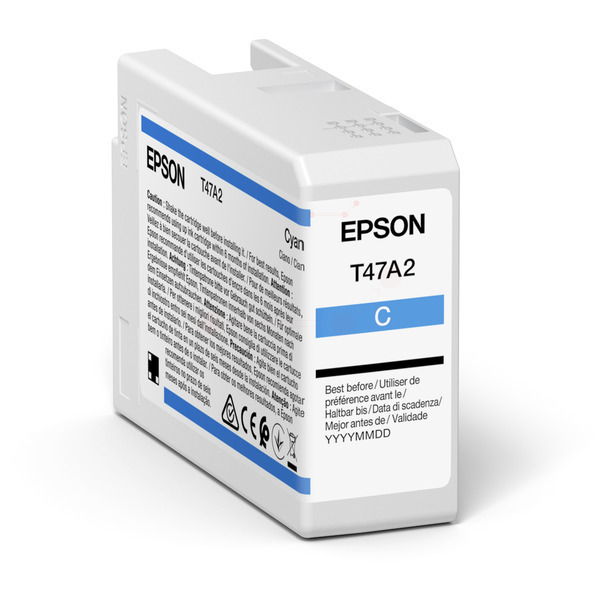 Epson C 13 T 47A200 T47A2 Tinte Cyan