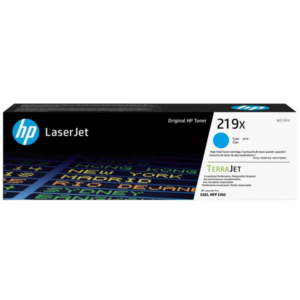 HP W 2191 X 219X Toner Cyan