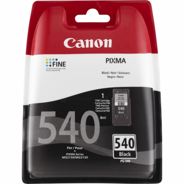 Canon 5225 B 001 PG-540 Tinte Black