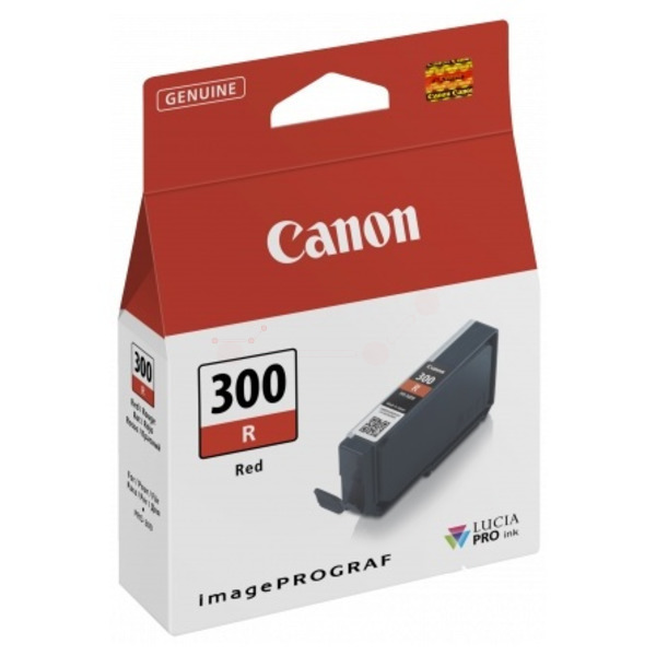 Canon 4199 C 001 PFI-300 R Tinte Red
