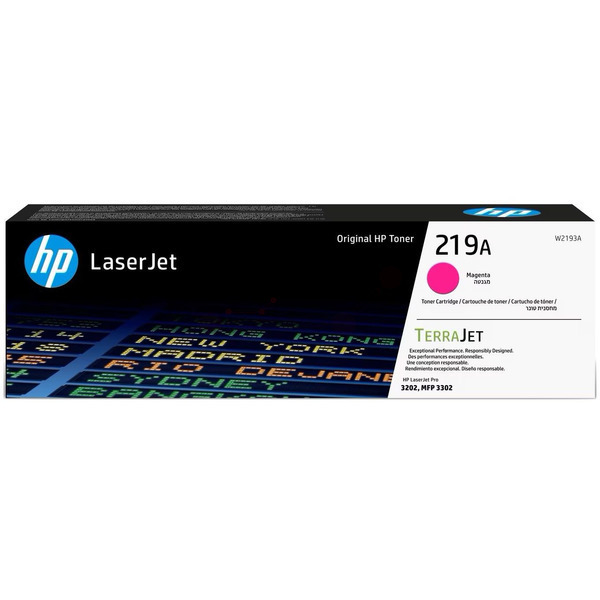 HP W 2193 A 219A Toner Magenta
