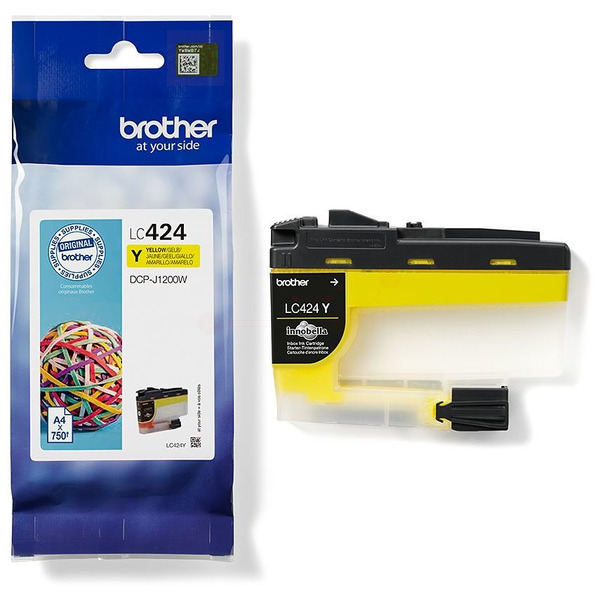 Brother LC-424 Y Tinte Yellow
