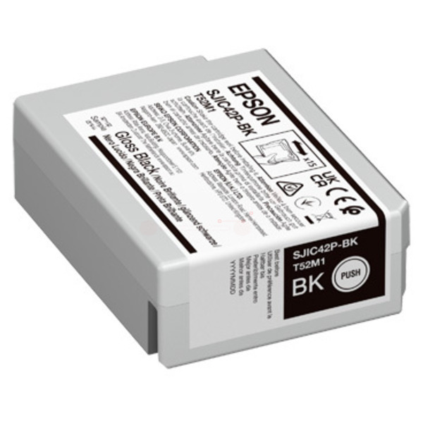 Epson C 13 T 52M140 SJIC-42-P-BK Tinte Black