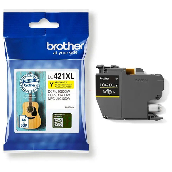 Brother LC-421 XL Y Tinte Yellow