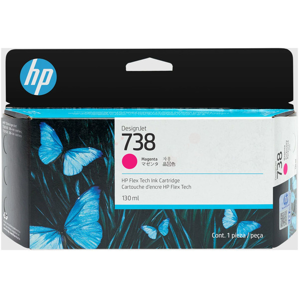 HP 498N6A 738 Tinte Magenta
