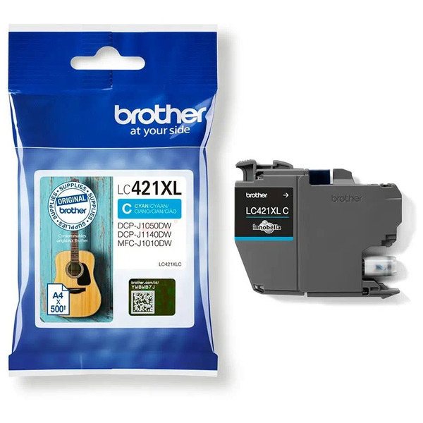Brother LC-421 XL C Tinte Cyan